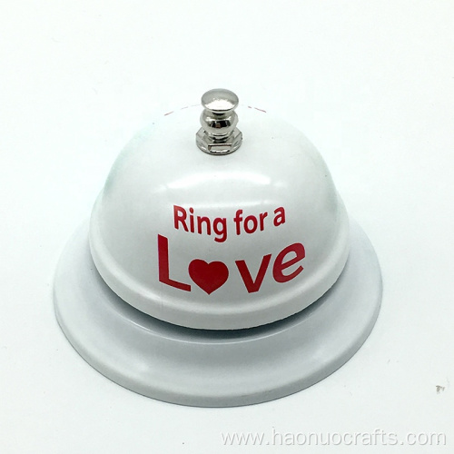 Creative metal hotel restaurant ring order dinner bell